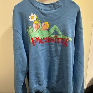 Pleasing Crewneck in Sky Blue